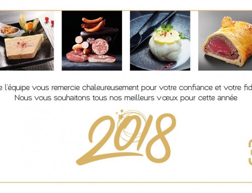 Nous vous souhaitons une très belle année 2018 !